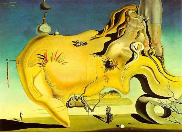 salvadore dali The Great Masturbator oil painting image